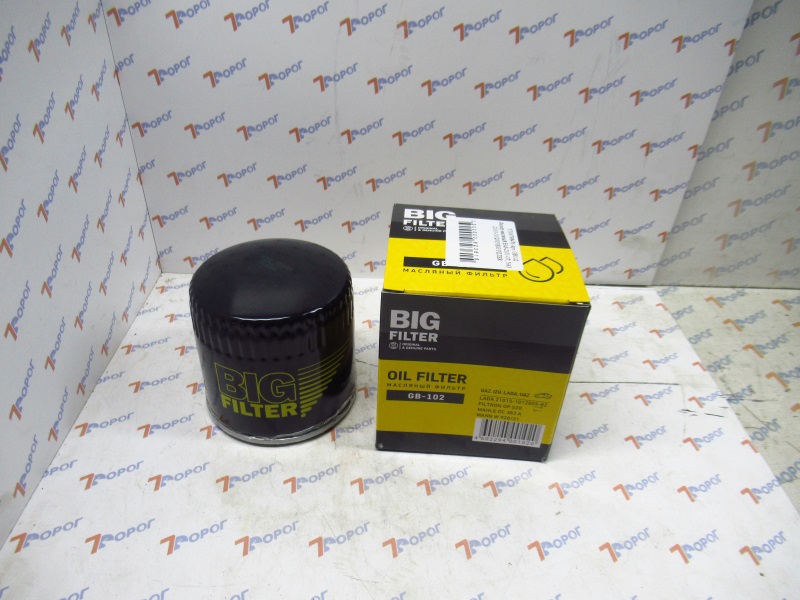 Фильтр масляный ВАЗ-2101-07, УАЗ 21010-1012005 GB102 BIG FILTER 