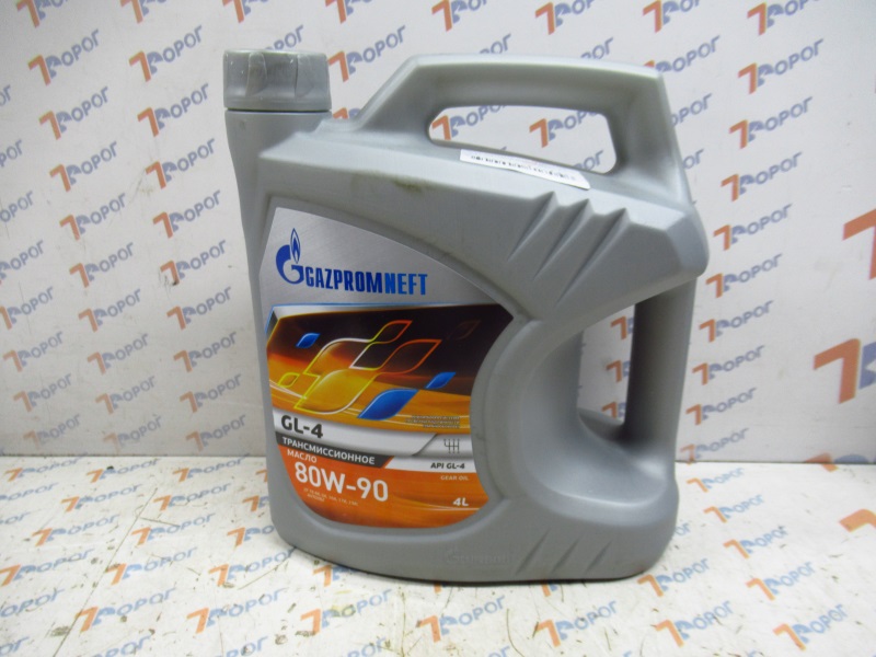 Масло трансмиссионное Gazpromneft 80W90 GL-4 п/синтетическое, 4 л 