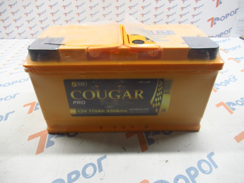Аккумулятор COUGAR PRO 110Ач 920А (п/п) 353*175*190 мм 