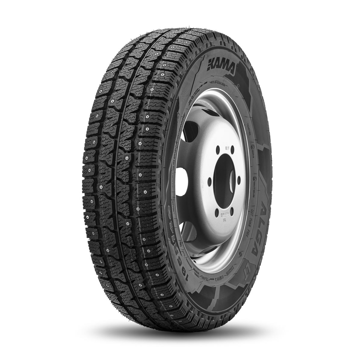 185/75 R16C Автошина Кама Alga LT (НК-534) 104/102R зимняя шипованная 