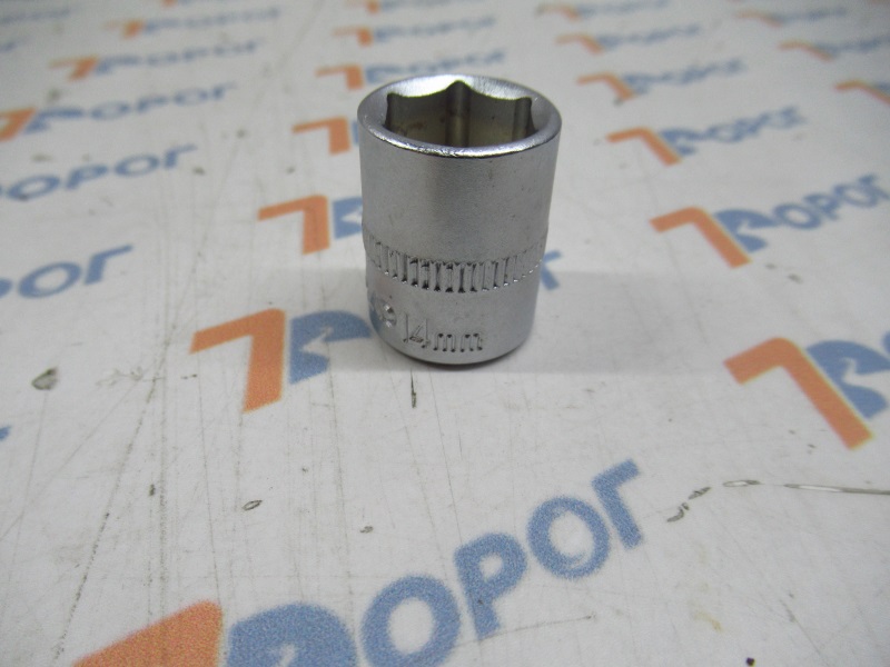 Головка 6-гранная 14 мм 1/4" АвтоDело 39285 
