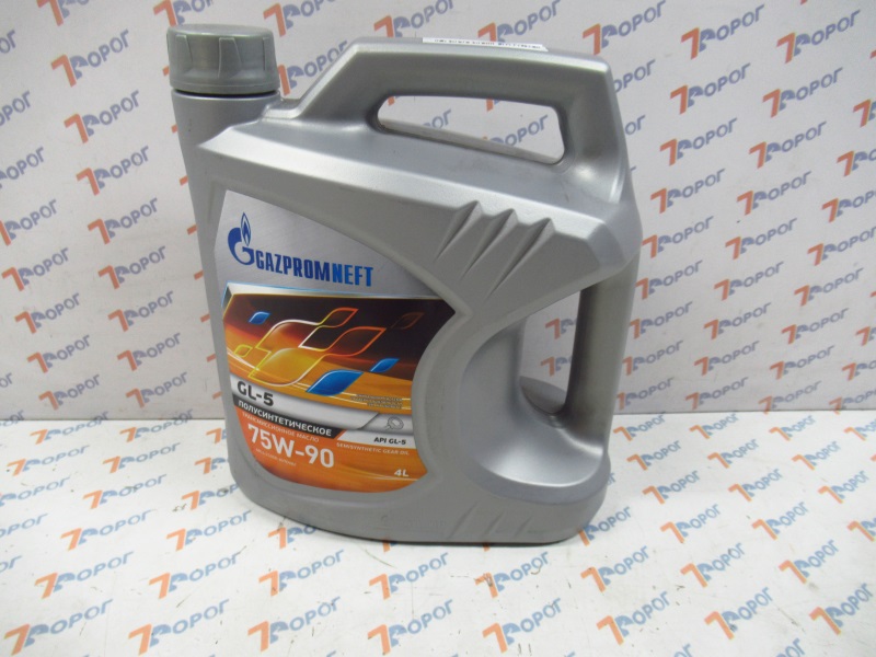 Масло трансмиссионное Gazpromneft 75W90 GL-5 п/синтетическое, 4 л 