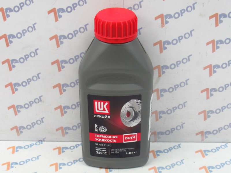 Жидкость тормозная Лукойл DOT-4, 455 г 
