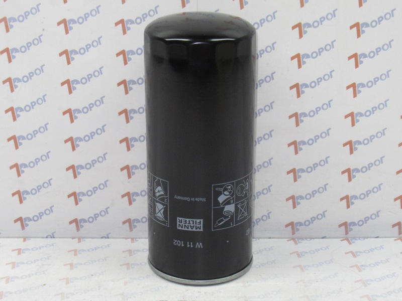 Фильтр масляный ГАЗ дв. ЯМЗ-534, 536 Е-4 W11102 MANN-FILTER 