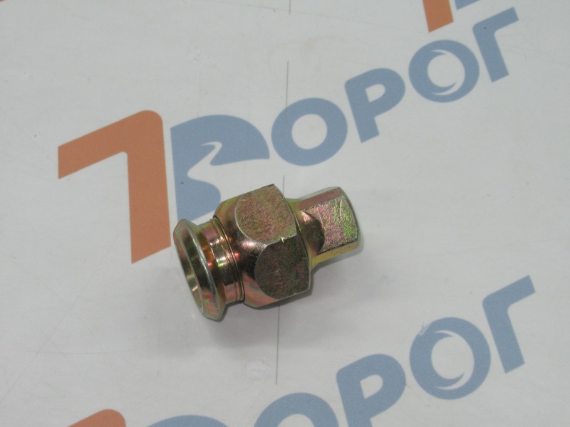 РК крепления заднего колеса левый ГАЗ-3307, 3309, 3307-3104100Р (гайка + футорка) КРЕПКИЙ ОРЕШЕК 