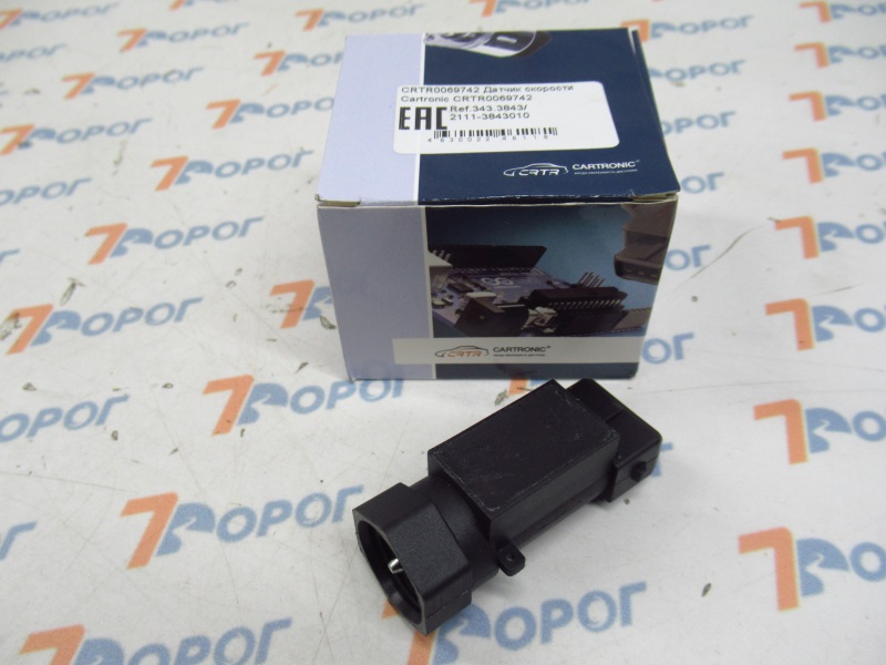 Датчик скорости УАЗ-3163 ВАЗ-2110-12 6имп/об 343.3843 3163-3843010 Cartronic 
