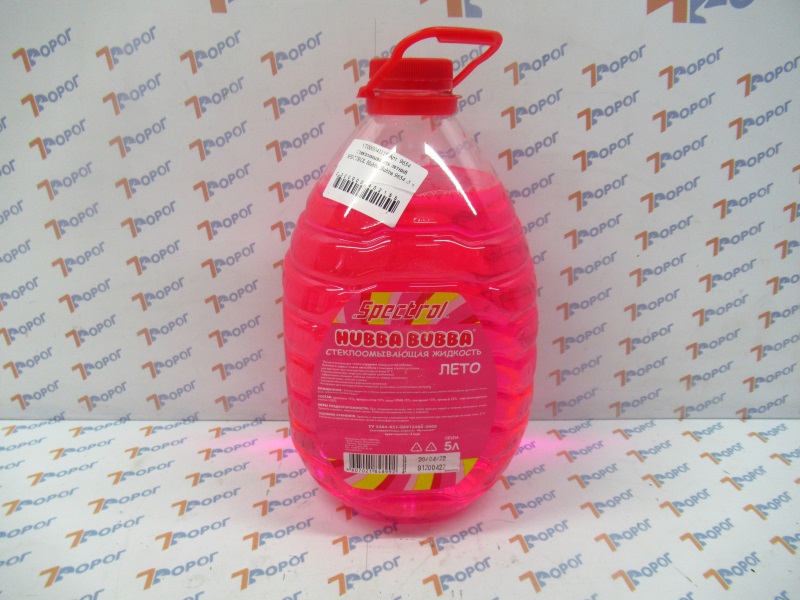 Стеклоомыватель летний SPECTROL Bubble Gum 9654, 5 л 