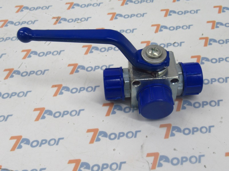 Кран гидравлический S32 3х ходовой М27*1,5-М27*1,5 