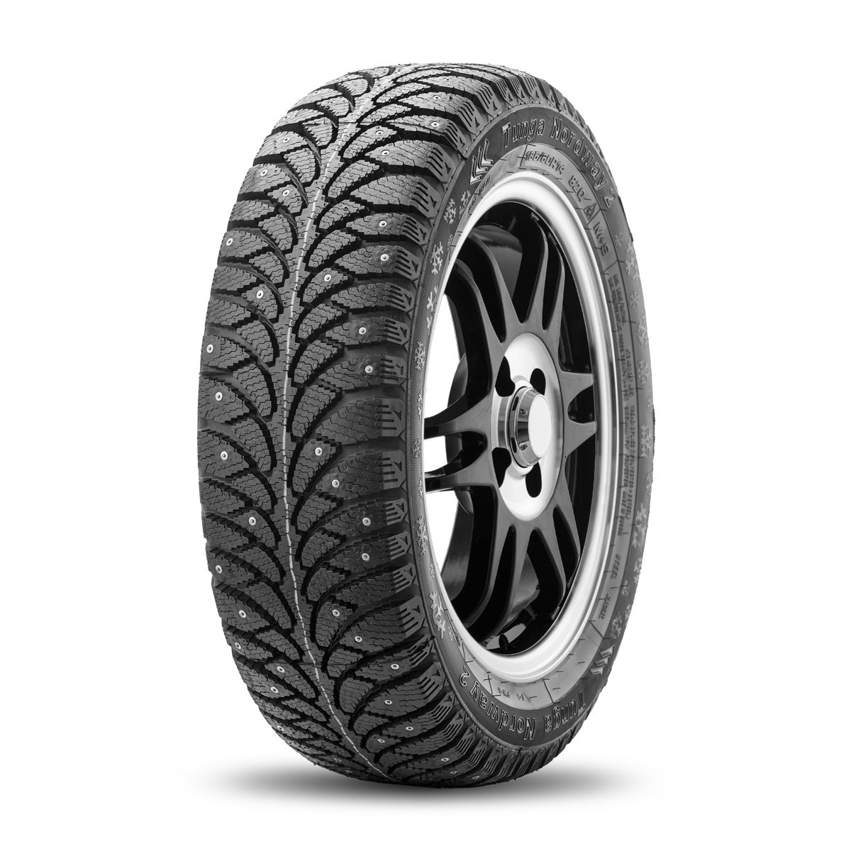 175/70 R13 Автошина Tunga Nordway 2 82Q зимняя шипованная 