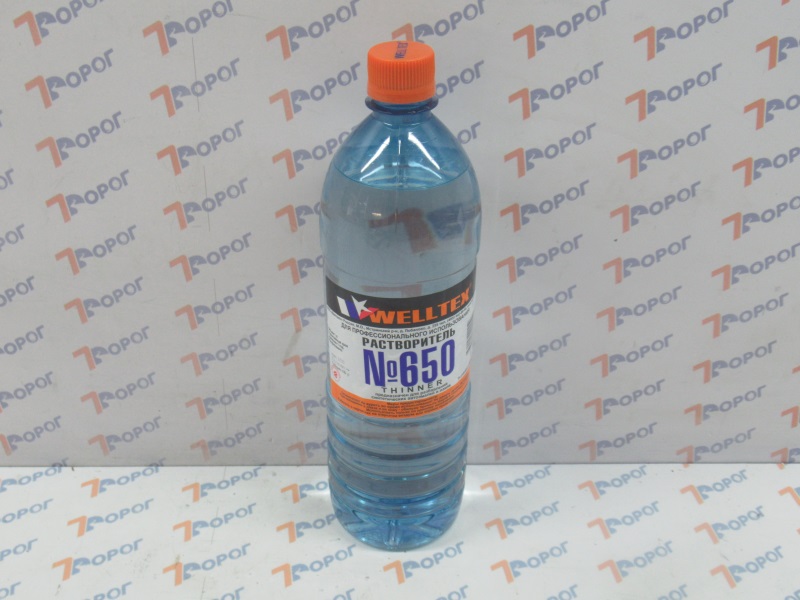 Растворитель 650 Welltex 4670007990459, 1 л 