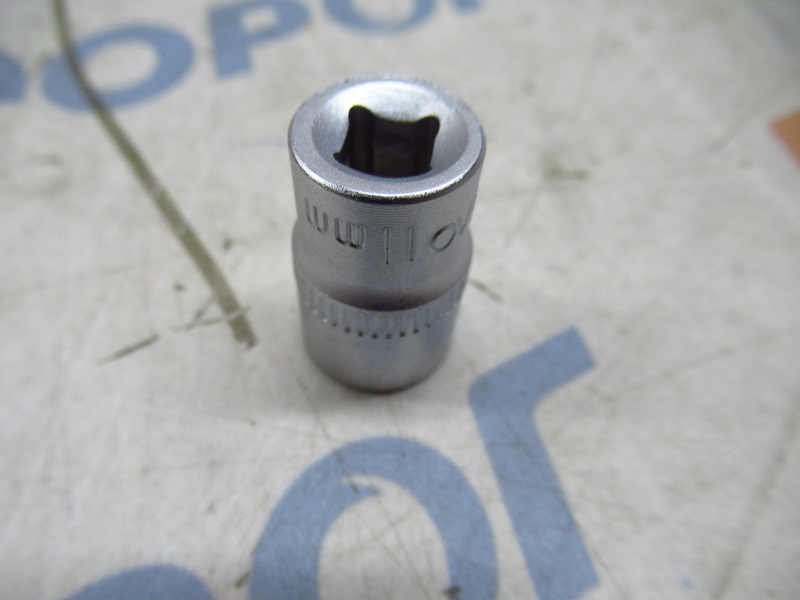 Головка 6-гранная 11 мм 1/4" АвтоDело 39281 
