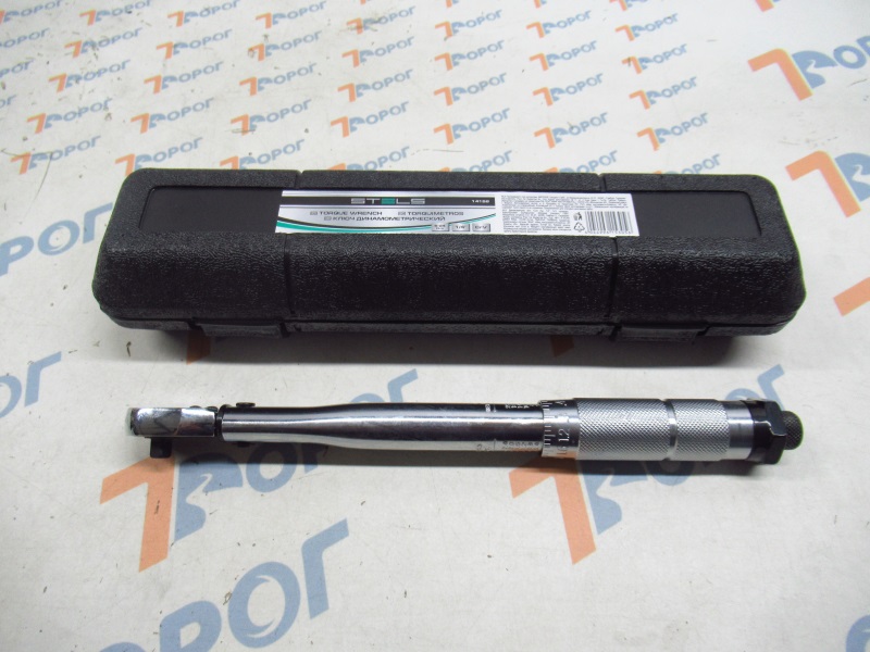 Ключ динамометрический 1/4", 5-24 Нм, CrV, Stels 