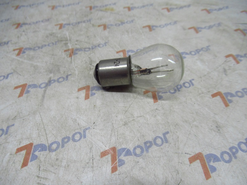 Лампа 12V P21/4W BAZ15d Маяк (с/ц) 