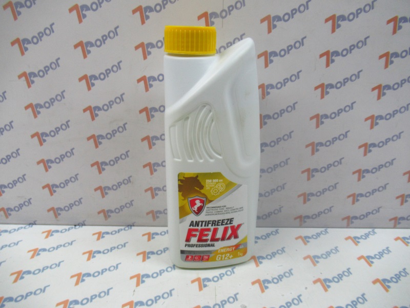 Антифриз FELIX Energy G12+ (-45С) 430206026 желтый, 1 кг 