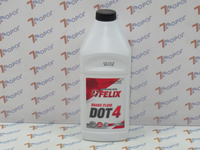 Жидкость тормозная FELIX DOT-4 430130006, 910 г 