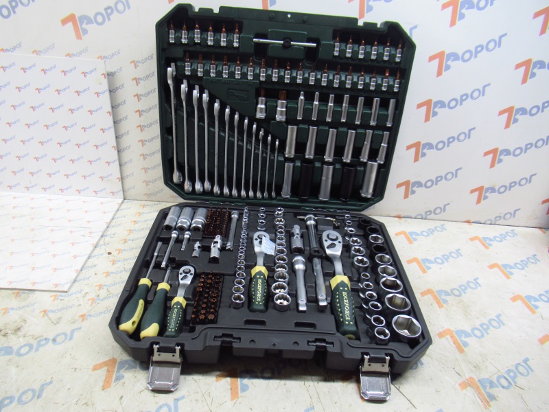 Набор инструмента ROCKFORCE 216 предметов 1/4", 3/8", 1/2" RF-38841 Premium 