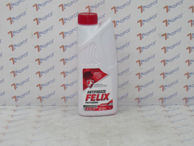 Антифриз FELIX Carbox G12+ (-40C) 430206032 красный, 1 кг 