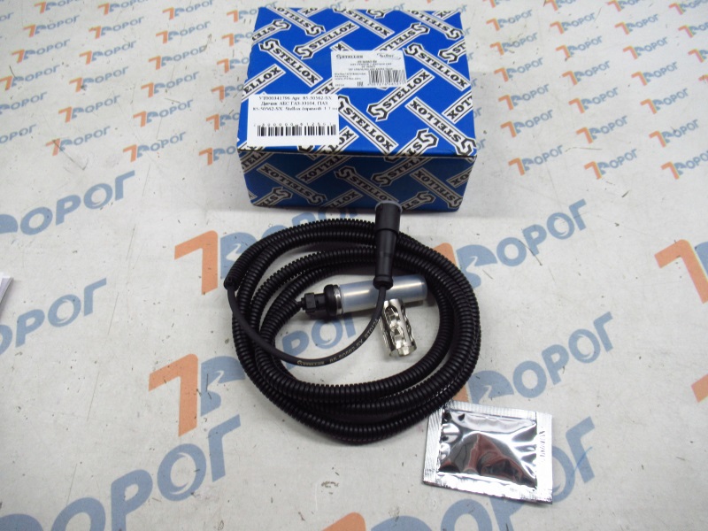 Датчик АБС ГАЗ-33104, ПАЗ, 85-50562-SX, Stellox (прямой, 1,7 м) 