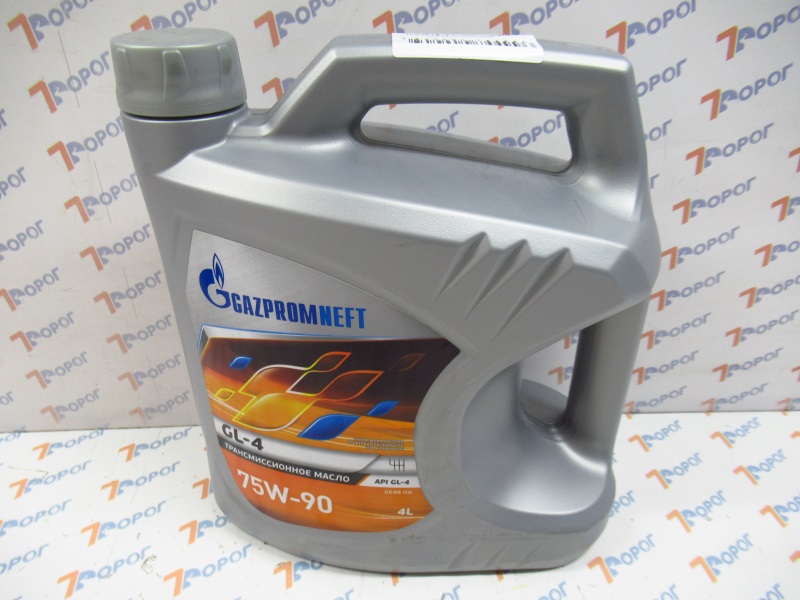 Масло трансмиссионное Gazpromneft 75W90 GL-4 п/синтетическое, 4 л 