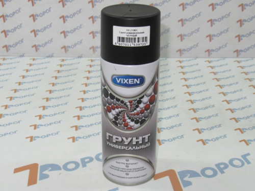 Грунт алкидный универсальный VIXEN VX-21001 черный, аэрозоль, 520 мл