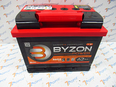 Аккумулятор BYZON POWER 62Ач 560А (о/п) 242*175*190 мм