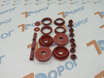 РК клапанной крышки дв. ЗМЗ-406, 405, 409, (21 наимен.) красный 406-1007243 РТИ