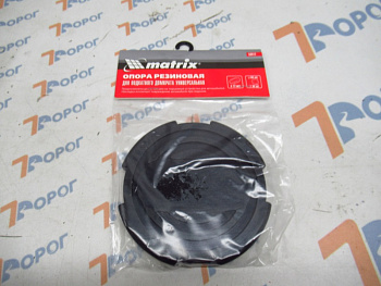 Резиновая опора для подкатного домкрата D 100 мм, D 90, H 12 мм Matrix 50912