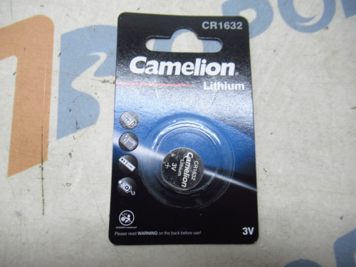 Батарейка тип CR1632 Camelion 3В дисковая литиевая