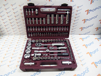 Набор инструмента THORVIK 108 предмета 1/4", 1/2" TS108