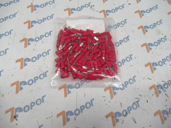 Разъем плоский изолированный MDV 1-110 (папа) 0.8х2,8 мм