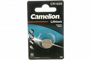 Батарейка тип CR1620 Camelion 3В дисковая литиевая