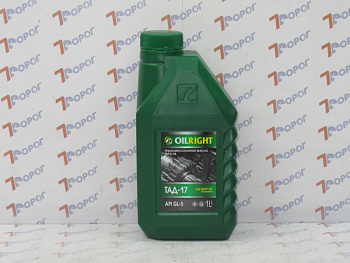Масло трансмиссионное OIL RIGHT ТАД-17 GL-5 80W-90 минеральное, 1 л