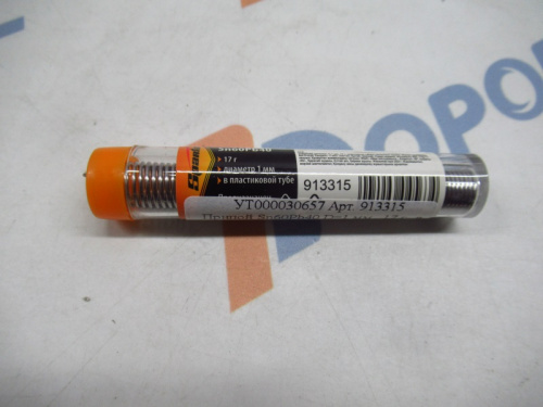 Припой Sn60Pb40 D=1 мм, 17 г, в пластмассовой тубе SPARTA 913315