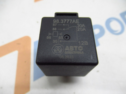 Реле универсальное 5-ти контактное 12В 30А (98.3777) AUTOELEKTRICA